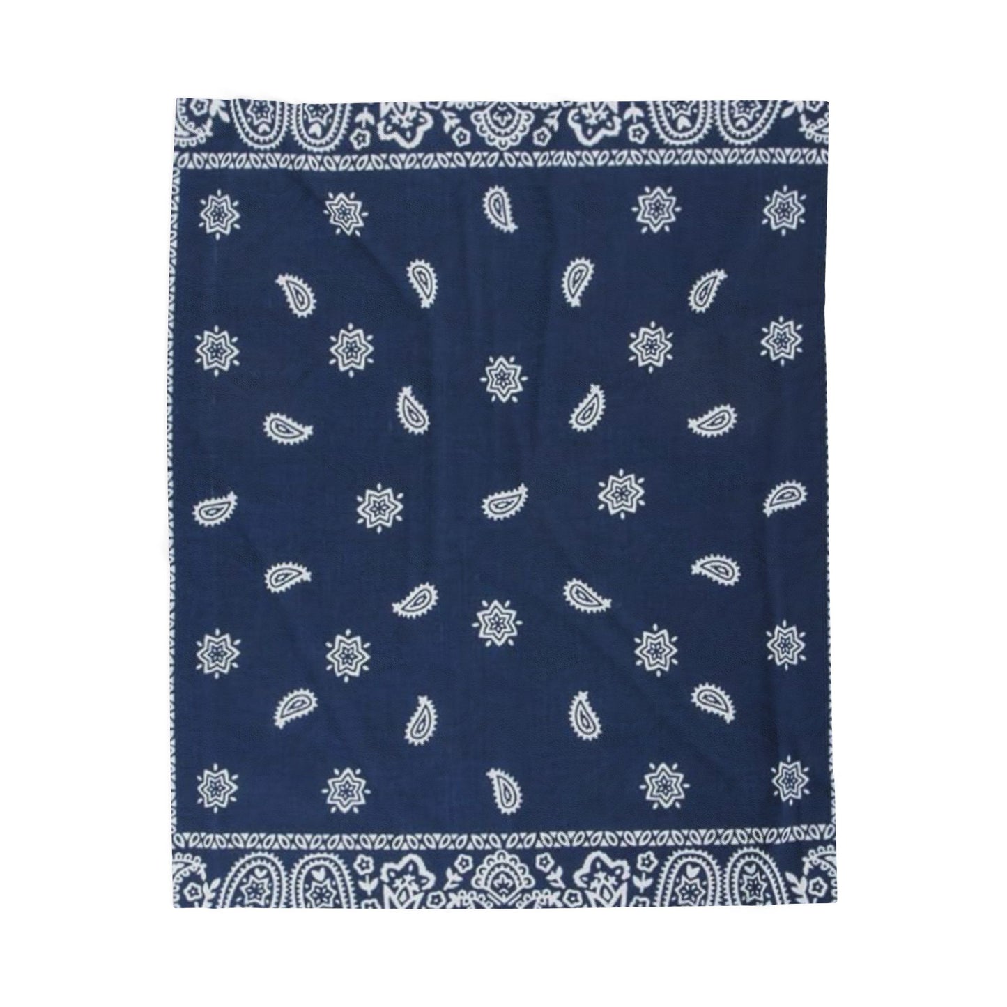 Soft and warm Velveteen Plush Blanket Bandana