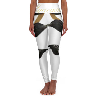 Hyacinth High Waisted Yoga Leggings from the Black Rose Collective