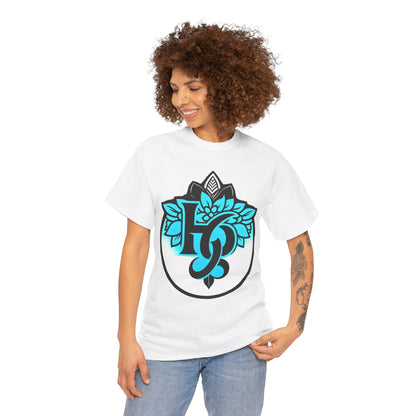 Hyacinth Unisex Heavy Cotton Tee with Hy6 Collective Logo