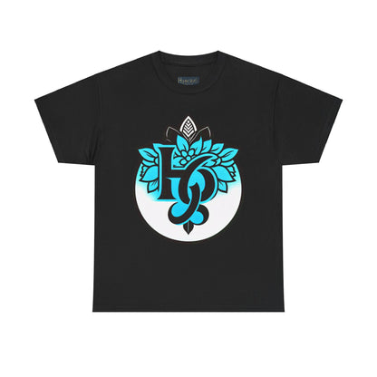 Hyacinth Unisex Heavy Cotton Tee with Hy6 Collective Logo