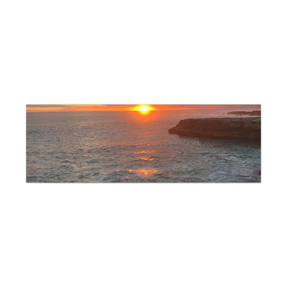 Hyacinth Photography “Sunset on Oahu” Matte Canvas, Stretched, 1.25"