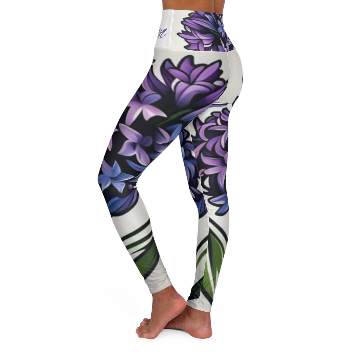 Hyacinth High Waisted Yoga Leggings