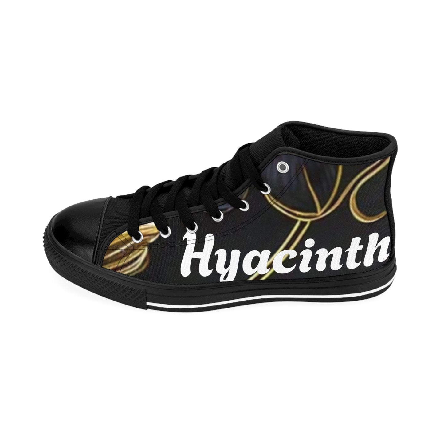 Men's Sneakers Hyacinth Floral High Top