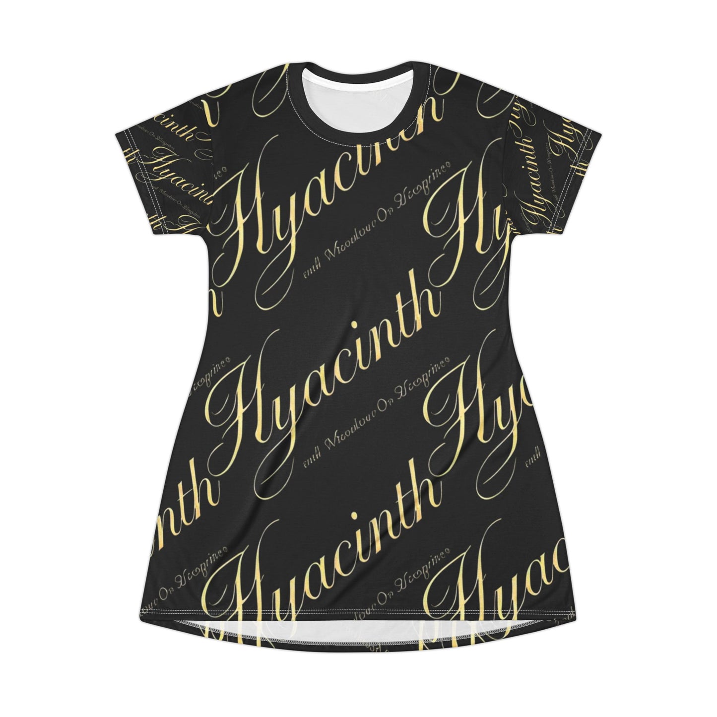 Hyazinthen-T-Shirt-Kleid