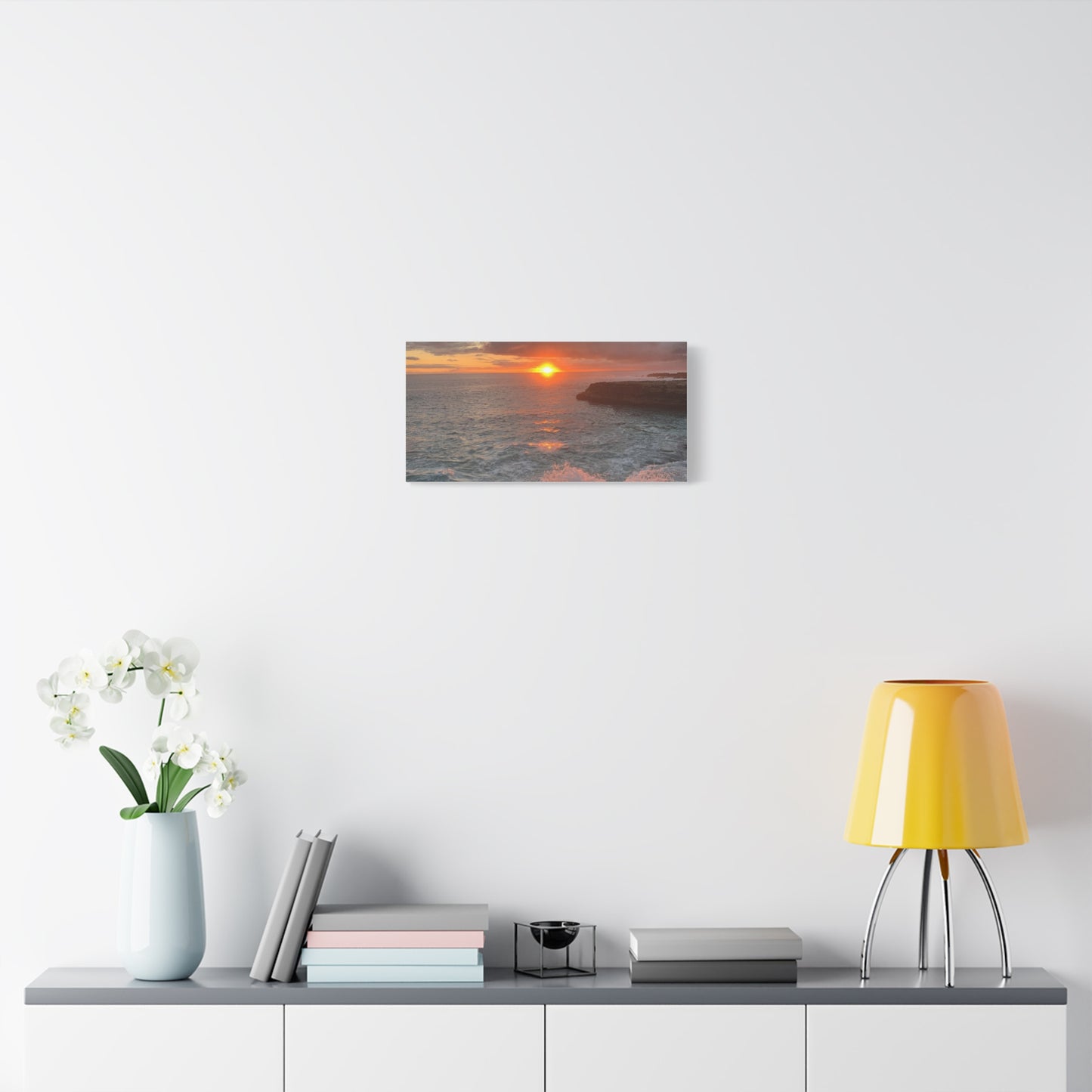 Hyacinth Photography “Sunset on Oahu” Matte Canvas, Stretched, 1.25"