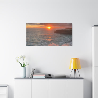 Hyacinth Photography “Sunset on Oahu” Matte Canvas, Stretched, 1.25"