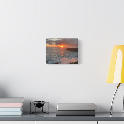 Hyacinth Photography “Sunset on Oahu” Matte Canvas, Stretched, 1.25"