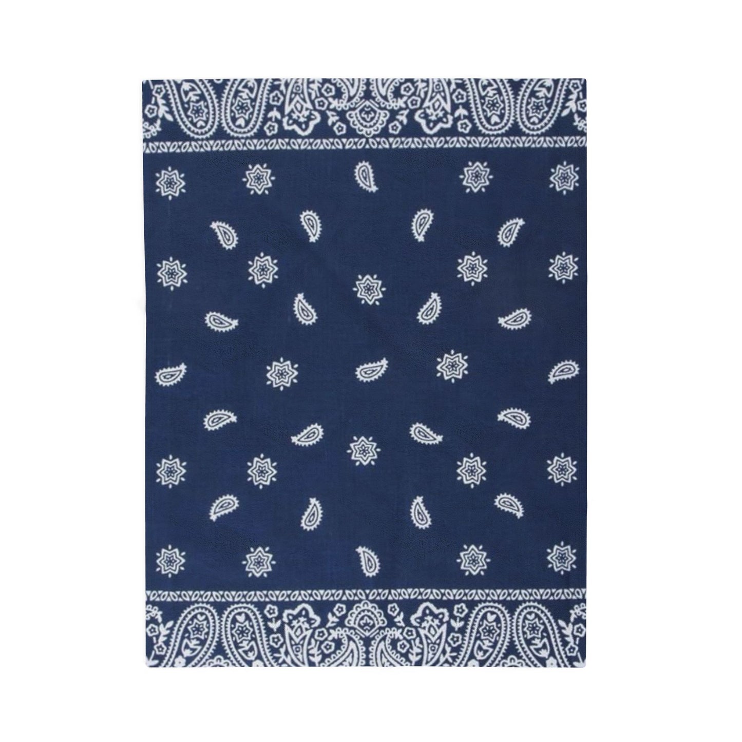 Soft and warm Velveteen Plush Blanket Bandana