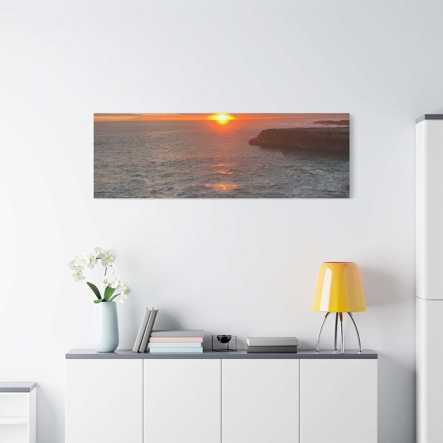 Hyacinth Photography “Sunset on Oahu” Matte Canvas, Stretched, 1.25"