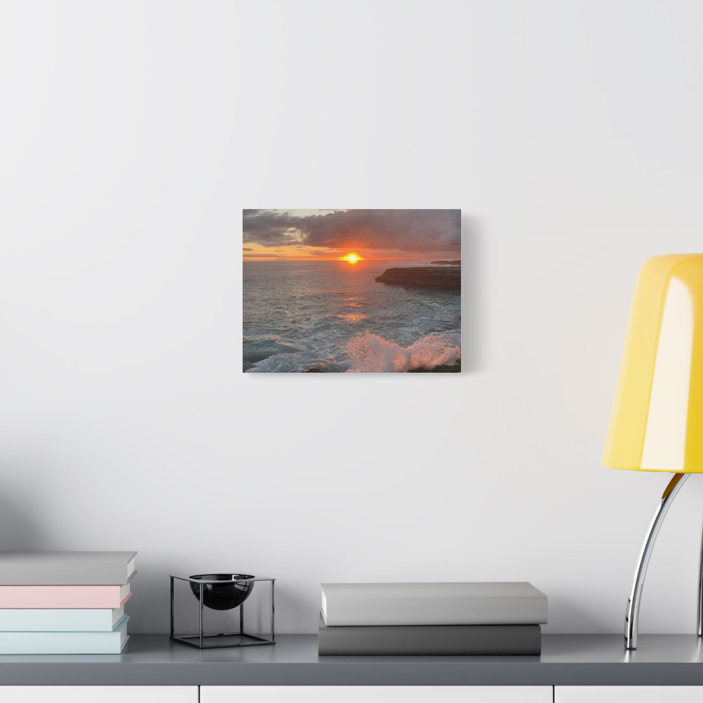 Hyacinth Photography “Sunset on Oahu” Matte Canvas, Stretched, 1.25"