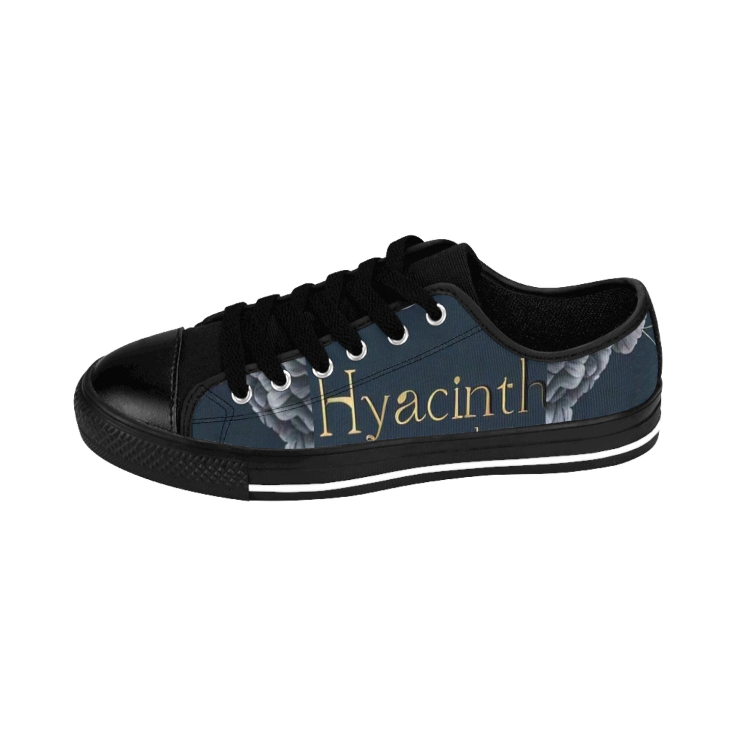 Hyacinth Men's Low Top Sneakers Floral