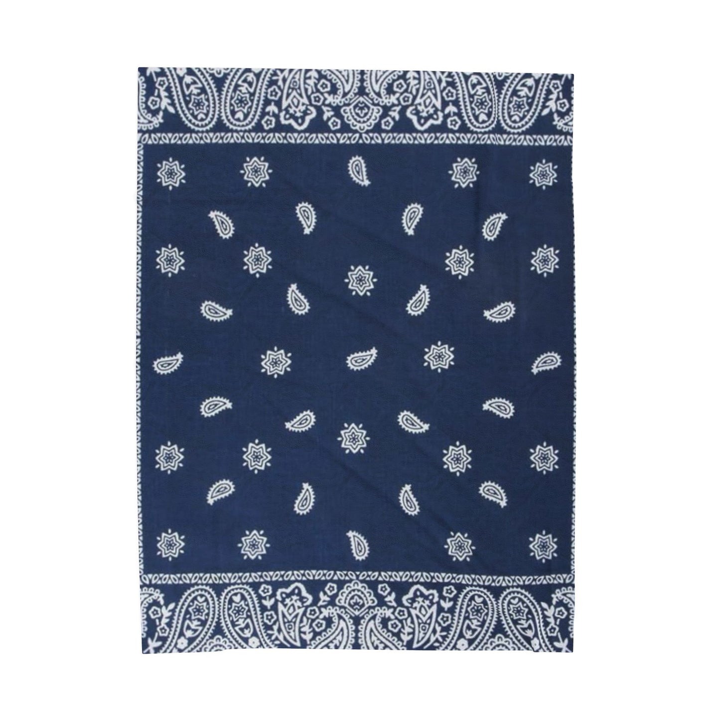 Soft and warm Velveteen Plush Blanket Bandana