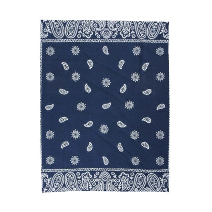 Soft and warm Velveteen Plush Blanket Bandana