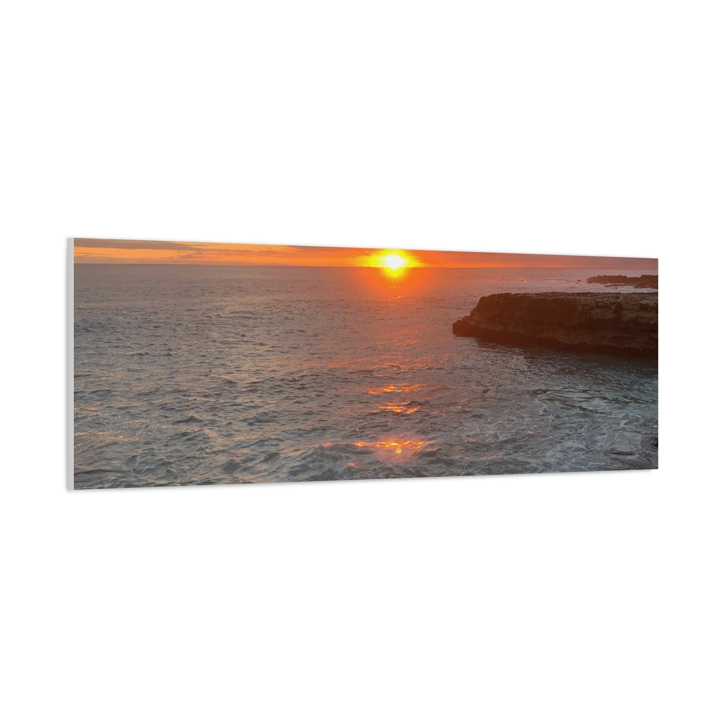 Hyacinth Photography “Sunset on Oahu” Matte Canvas, Stretched, 1.25"