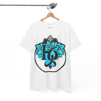 Hyacinth Unisex Heavy Cotton Tee with Hy6 Collective Logo